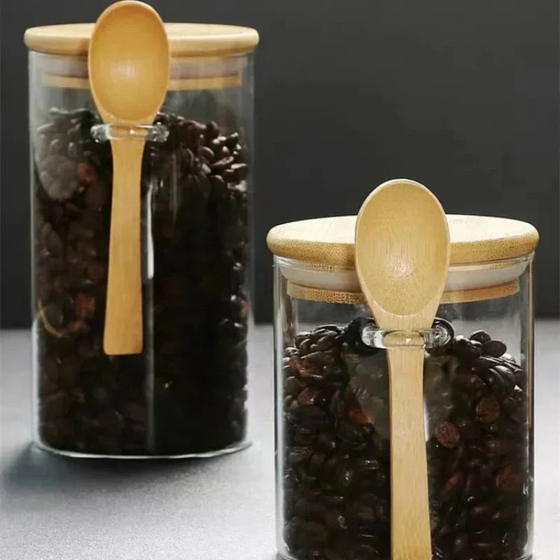 Transparent Glass Containers