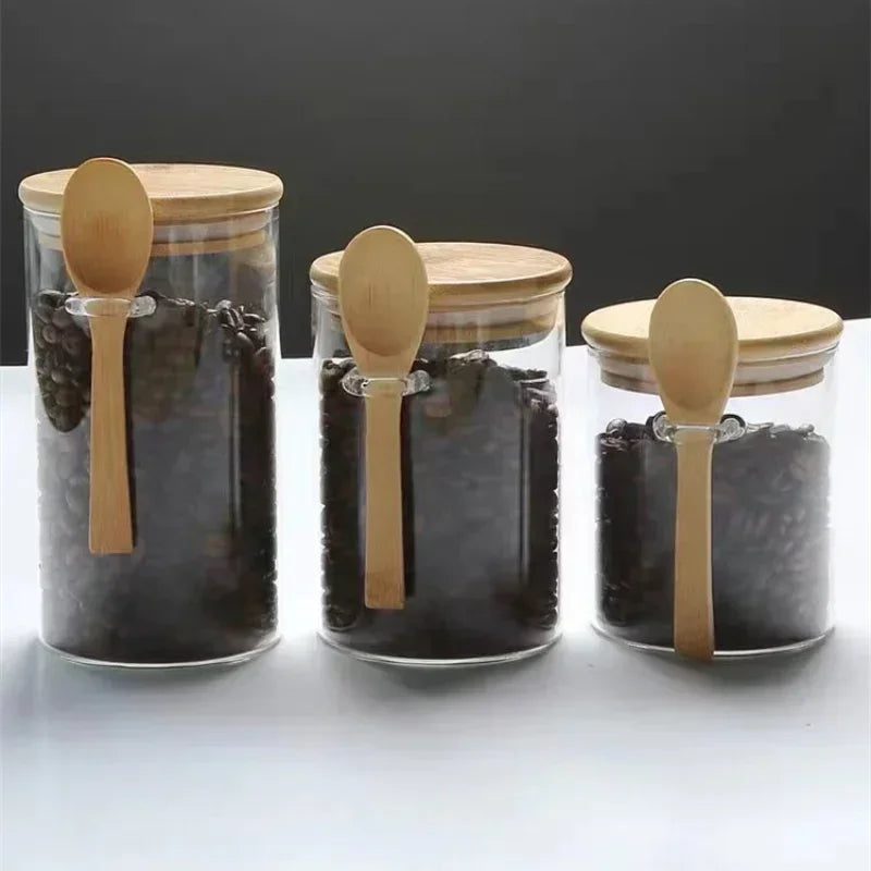 Transparent Glass Containers