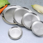 Stainless steel Round steak plate