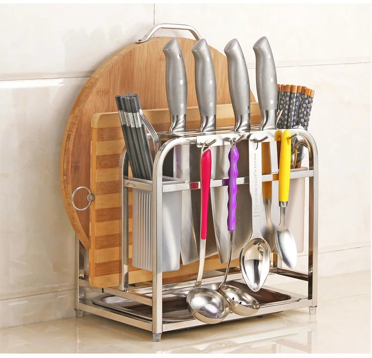 Stainless Steel Kitchen Storage Holder