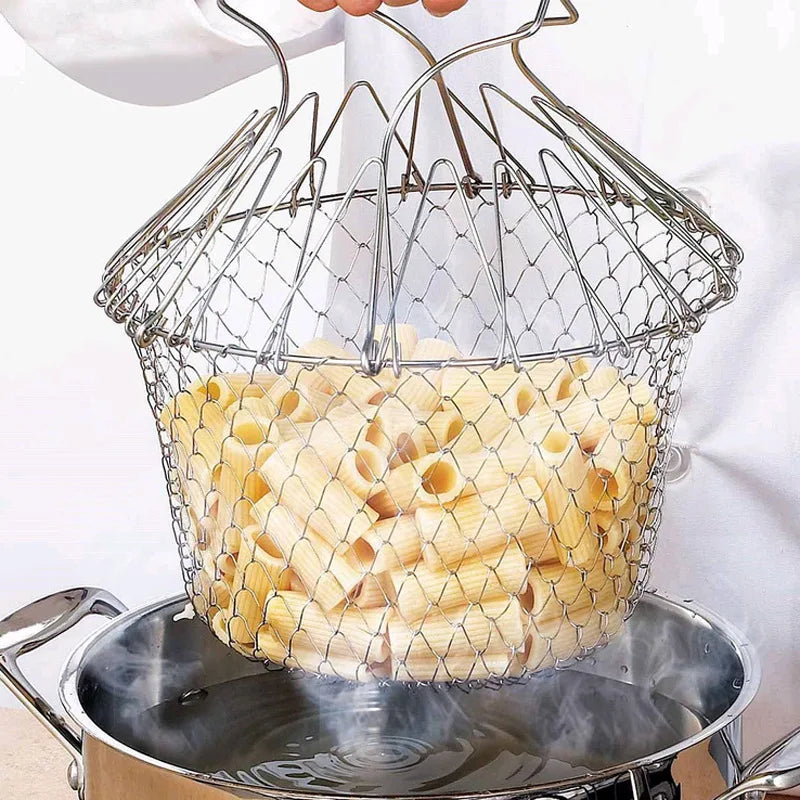 Collapsible Colander Mesh Basket