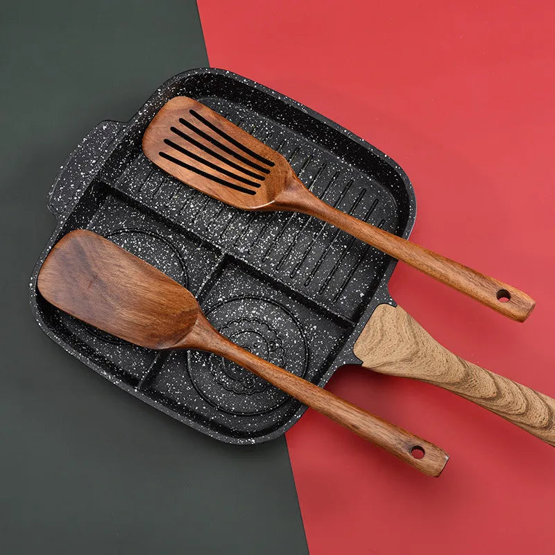 Wood Non-Stick Pan Spatula