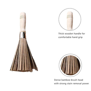 Bamboo Large Pot Brush