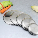 Stainless steel Round steak plate