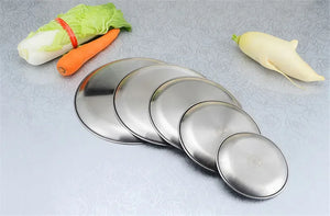 Stainless steel Round steak plate