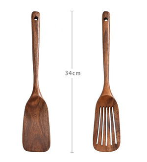 Wood Non-Stick Pan Spatula