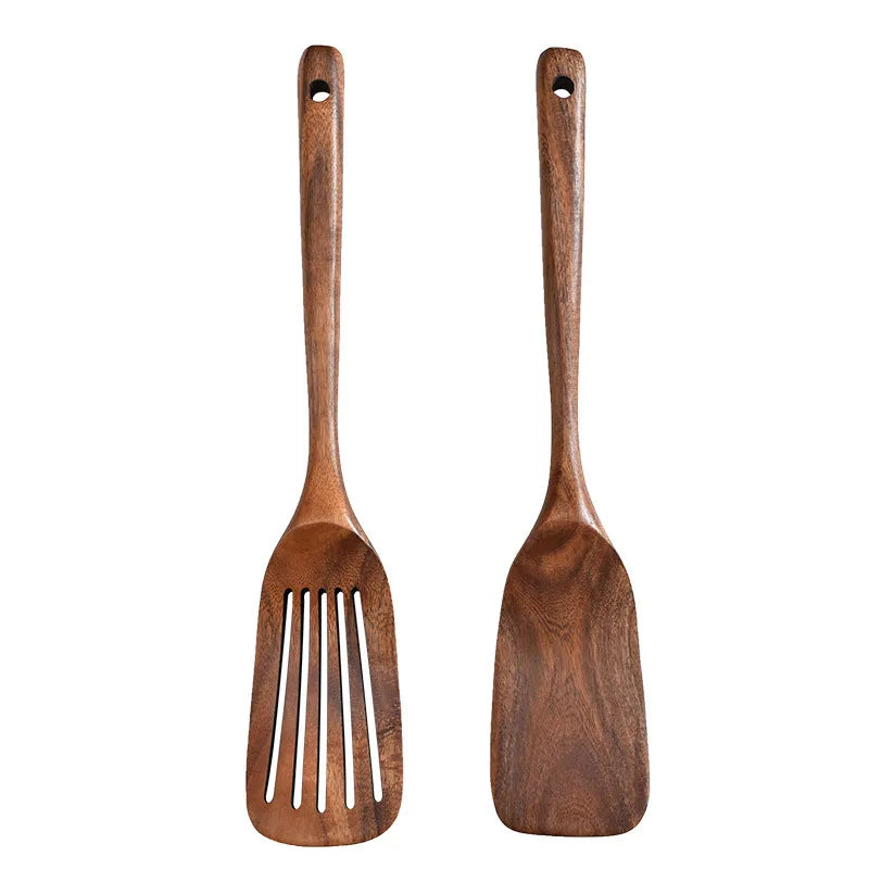 Wood Non-Stick Pan Spatula