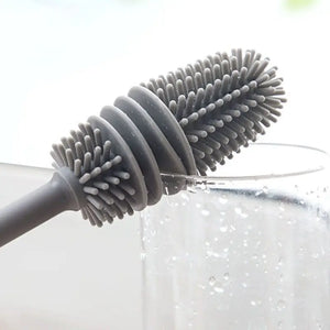 Silicone Cup Brush Glass Cleaner